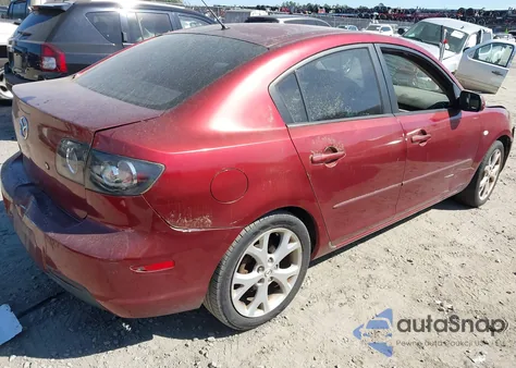 2008 Mazda Mazda3 I Touring Value from USA, damaged, VIN JM1BK32F881163491
